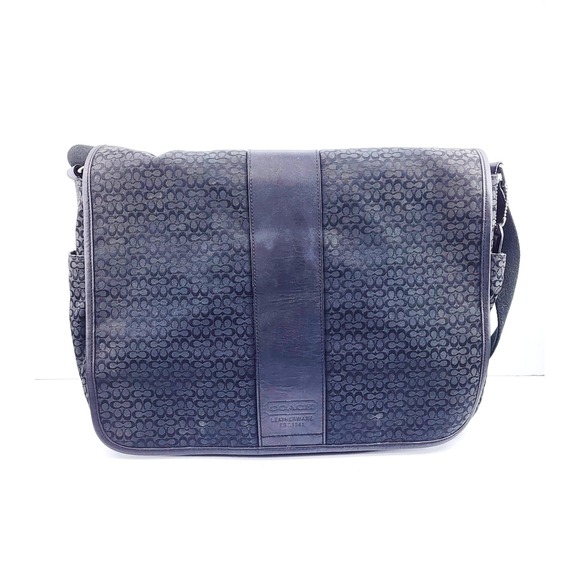 Coach Men's‎ Briefcase 77004 - Size 15.5x12x5 - Picture 1 of 9